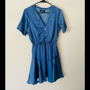 Lulus Blue Mini Dress NWOT